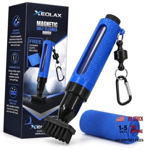 Golf club cleaner brush with - golf,