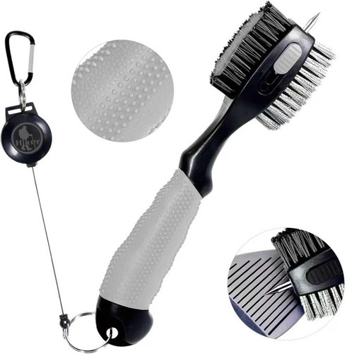 Golf club cleaning brush dual - golf,